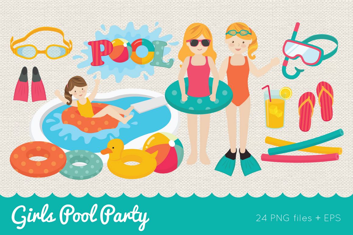 Girls Pool Party example image 1