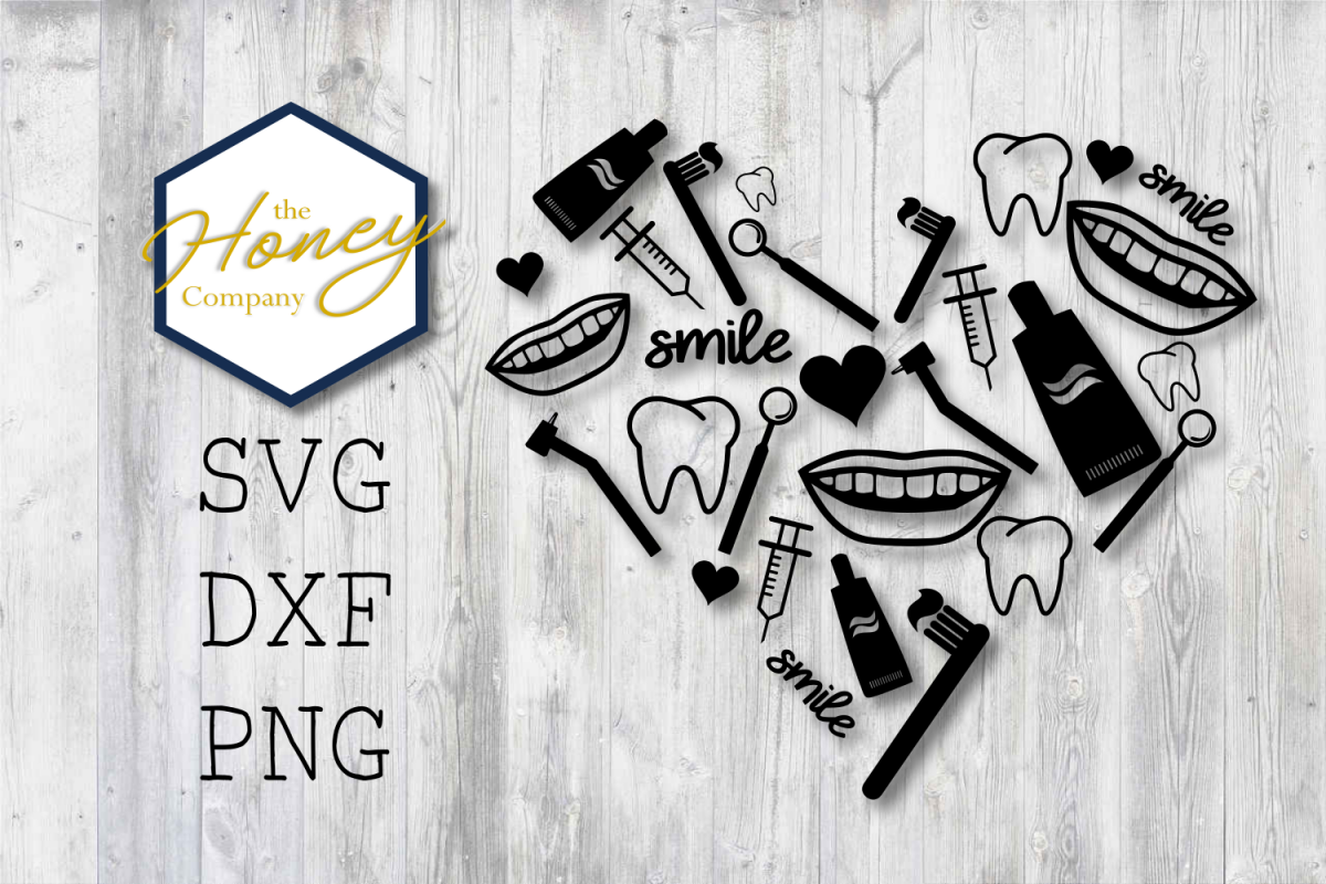 Download Dental SVG PNG DXF Dentist Hygienist Toothbrush Clipart