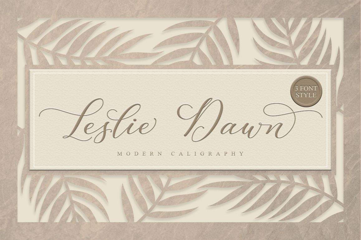 Leslie Dawn Script example image 1