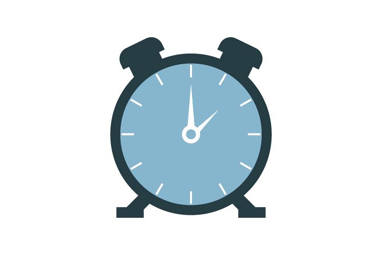 Alarm clock icon example image 1