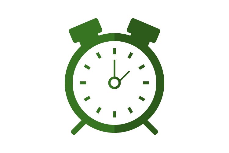 Alarm clock icon example image 1