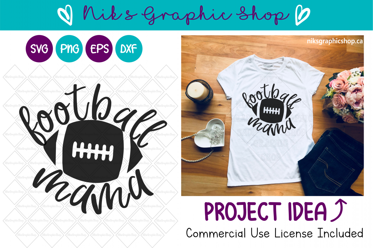 Football, Football Svg, Football Mama Svg, Football Mom svg example image 1