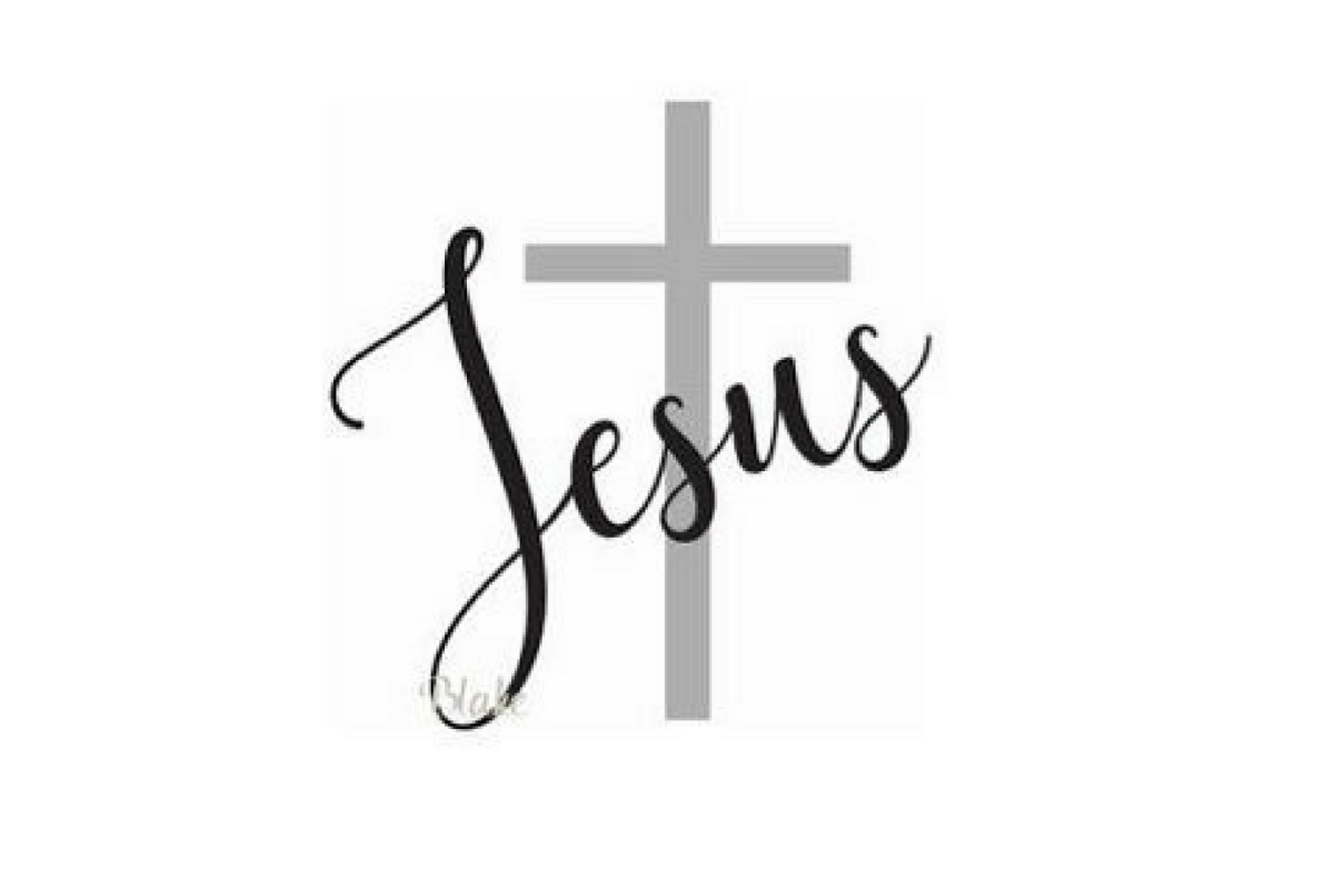 Jesus Cross svg CUT file Jesus Christ is risen Christian svg