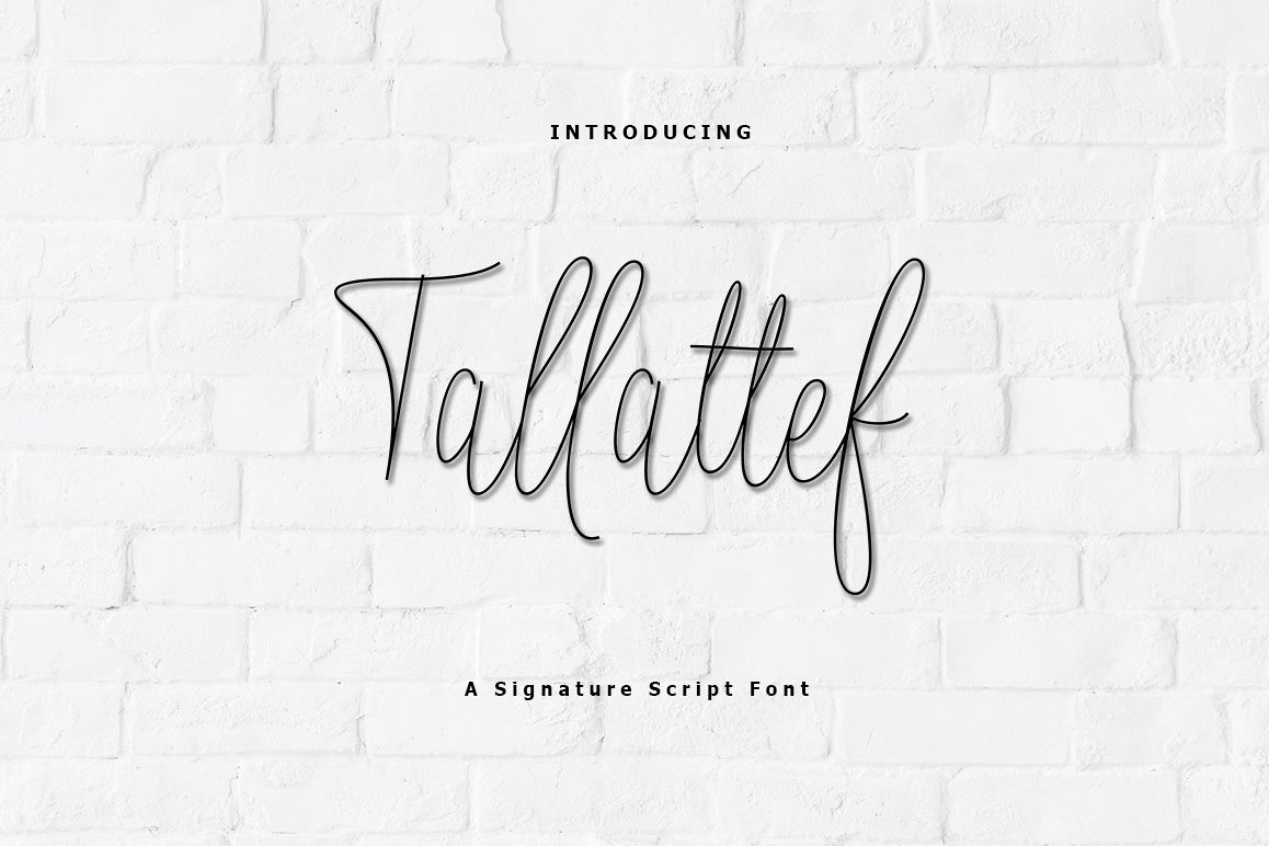 Tallattef Signature example image 1