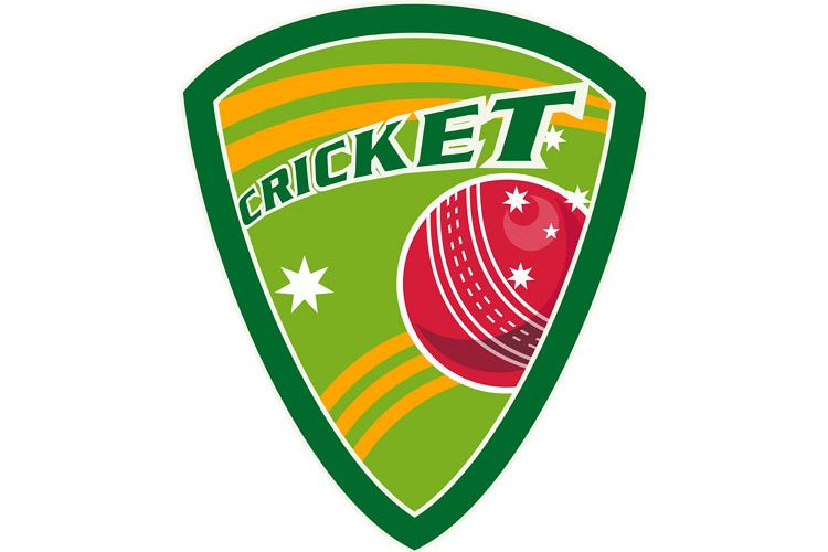 cricket sports ball shield stars example image 1