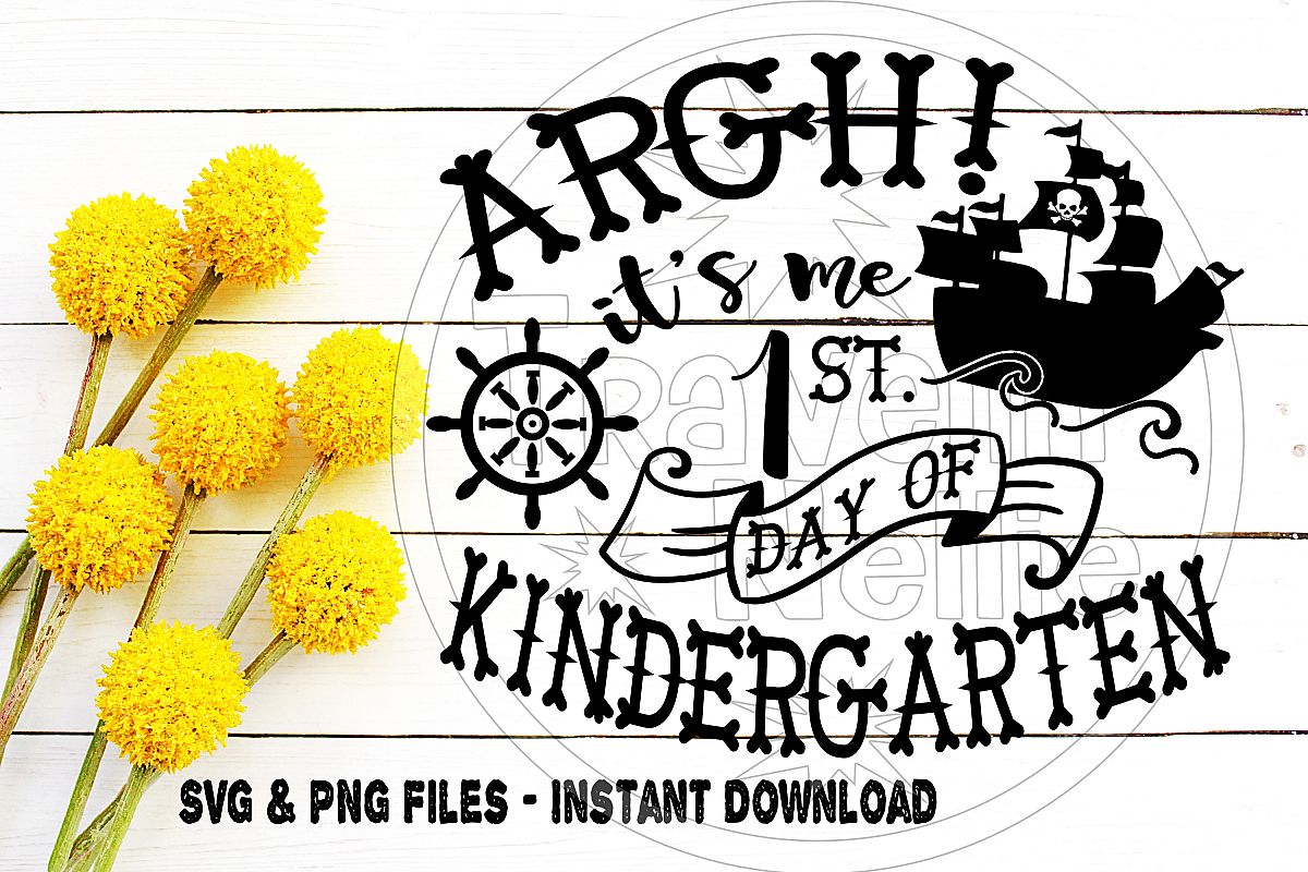 Download Kindergarten SVG Pirate SVG Back To School Shirt 1st Day ...