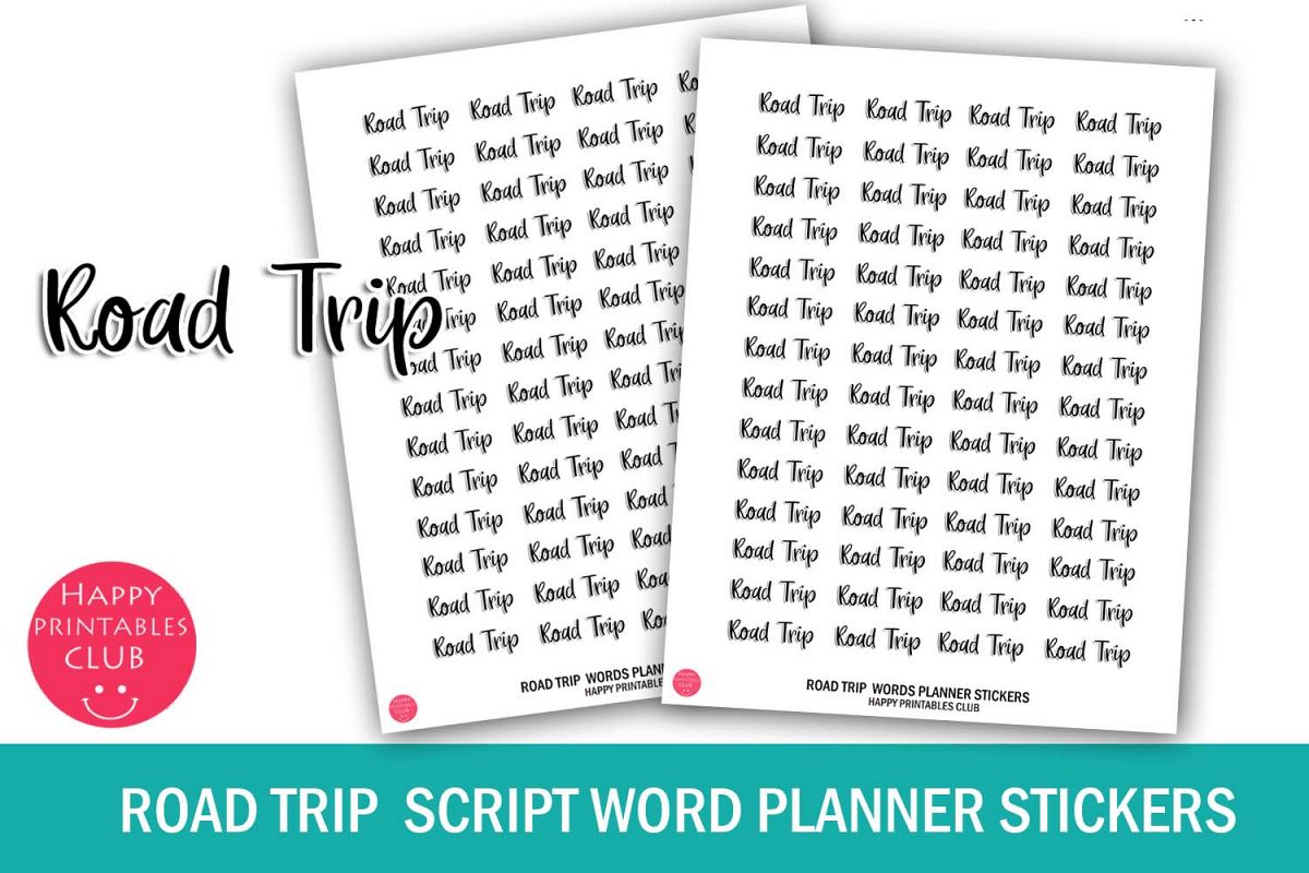 This is an image of Printable Road Trip Planner with regard to checklist It is a photo of Printable Road Trip Planner with regard to checklist