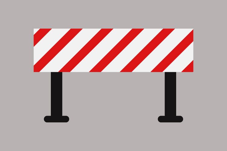 Roadblock icon example image 1