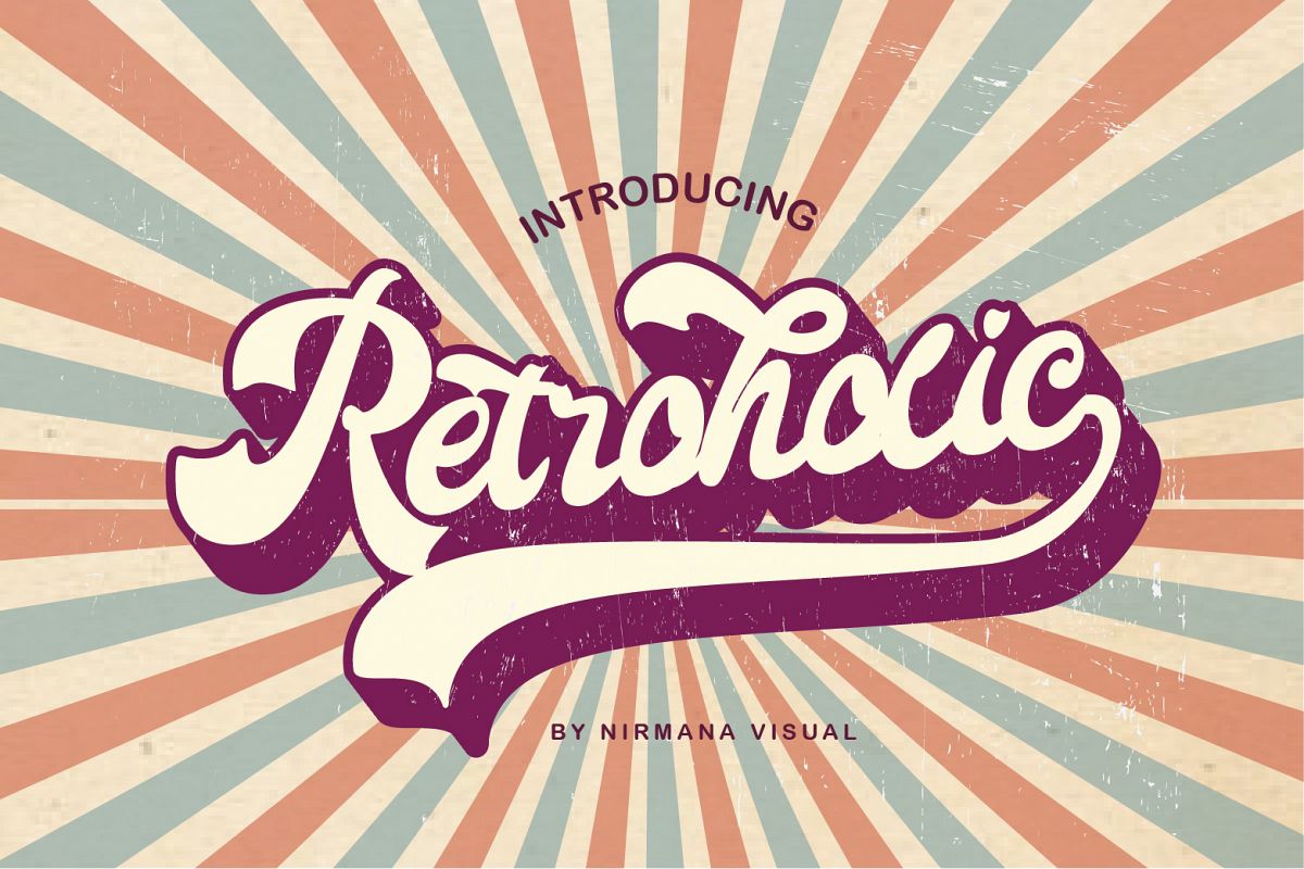 Retroholic - Retro Font example image 1