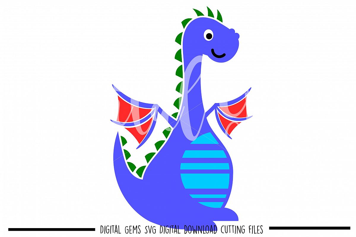 Dragon SVG / DXF / EPS / PNG files example image 1