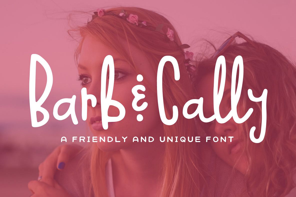 Barb & Cally Font example image 1