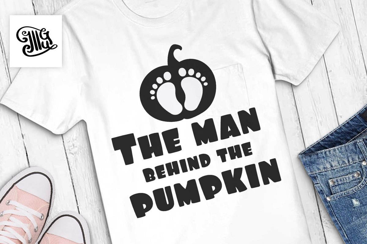 The man behind the pumpkin example image 1