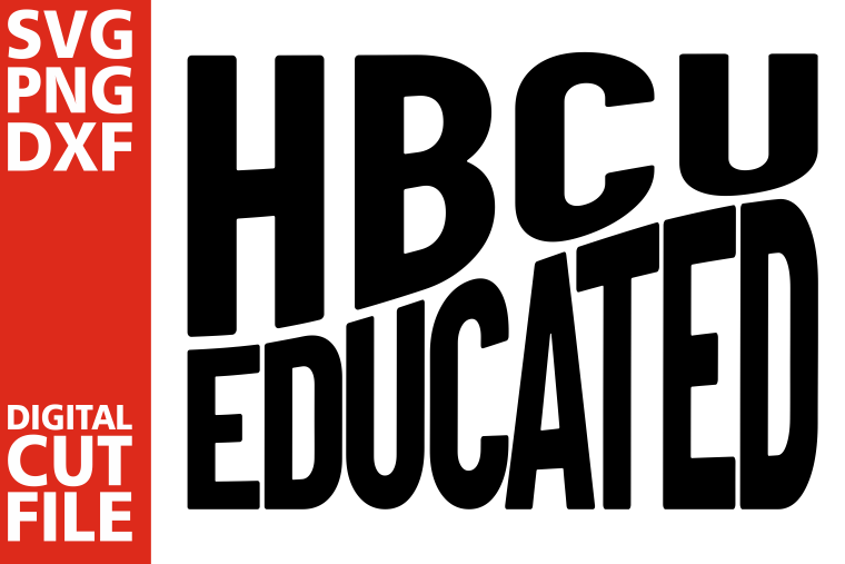 HBCU Educated svg, Black Queen svg, School svg, Graduation example image 1