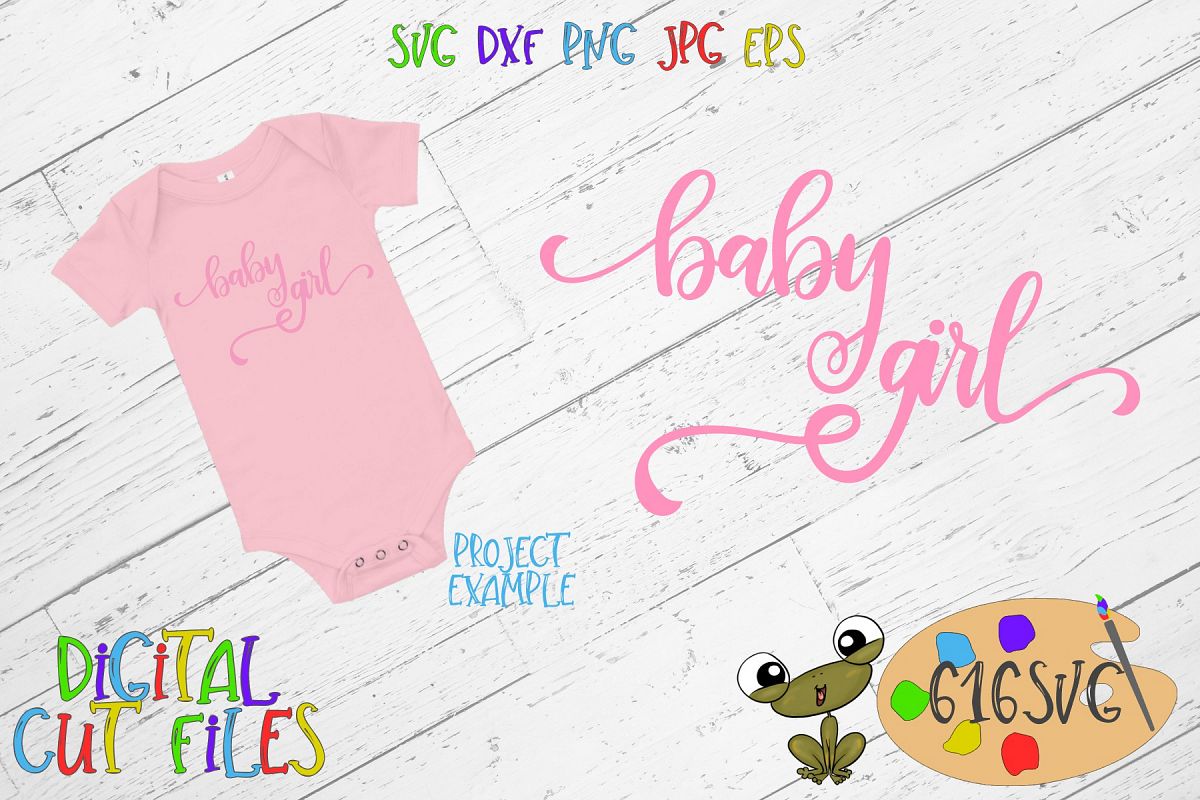 Baby Girl SVG example image 1
