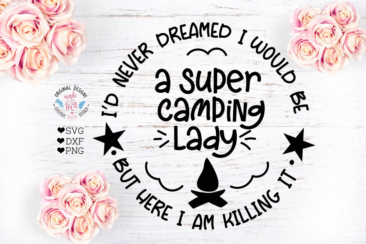 Super Camping Lady example image 1