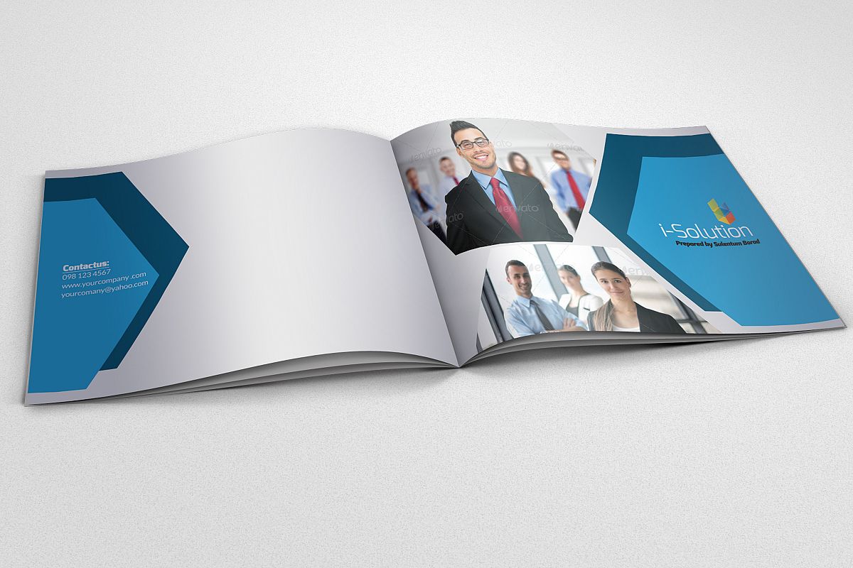 Business Corporate Bifold Brochure example image 1