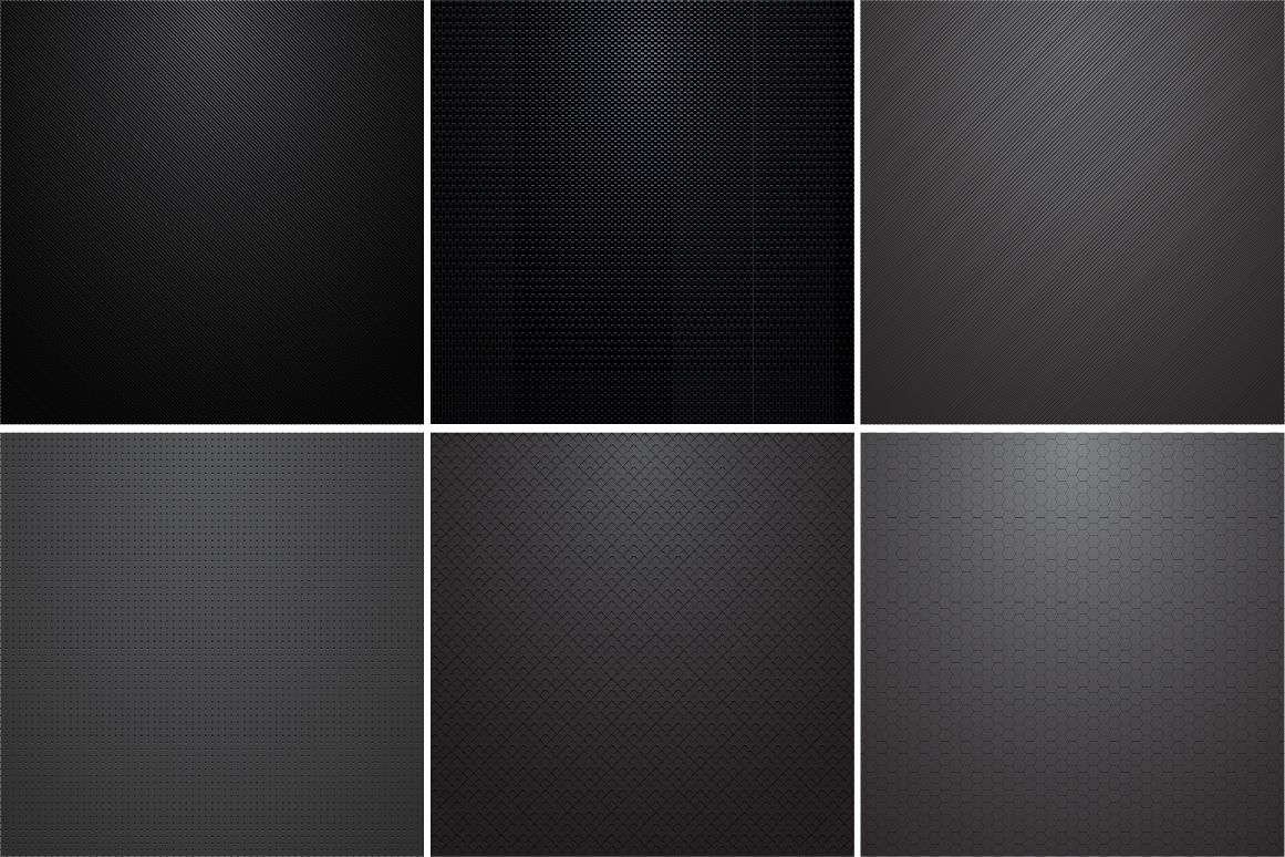 Collection of dark metal textures. example image 1