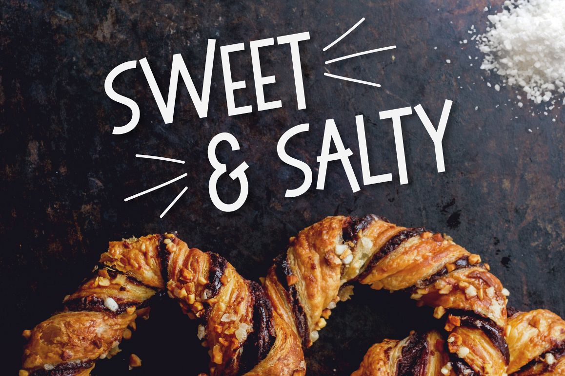 Sweet & Salty | A Bouncy Sans Serif example image 1