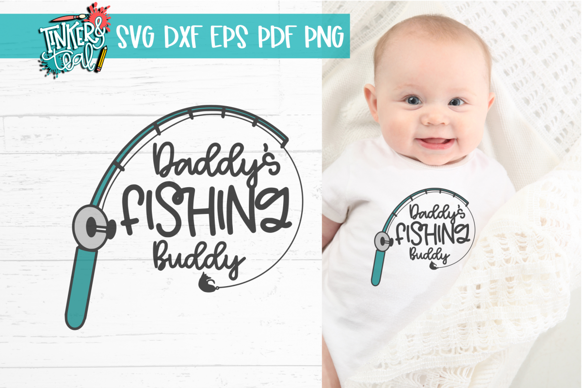 Download Daddys Fishing Buddy SVG