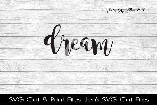 Dream SVG Cut File example image 1