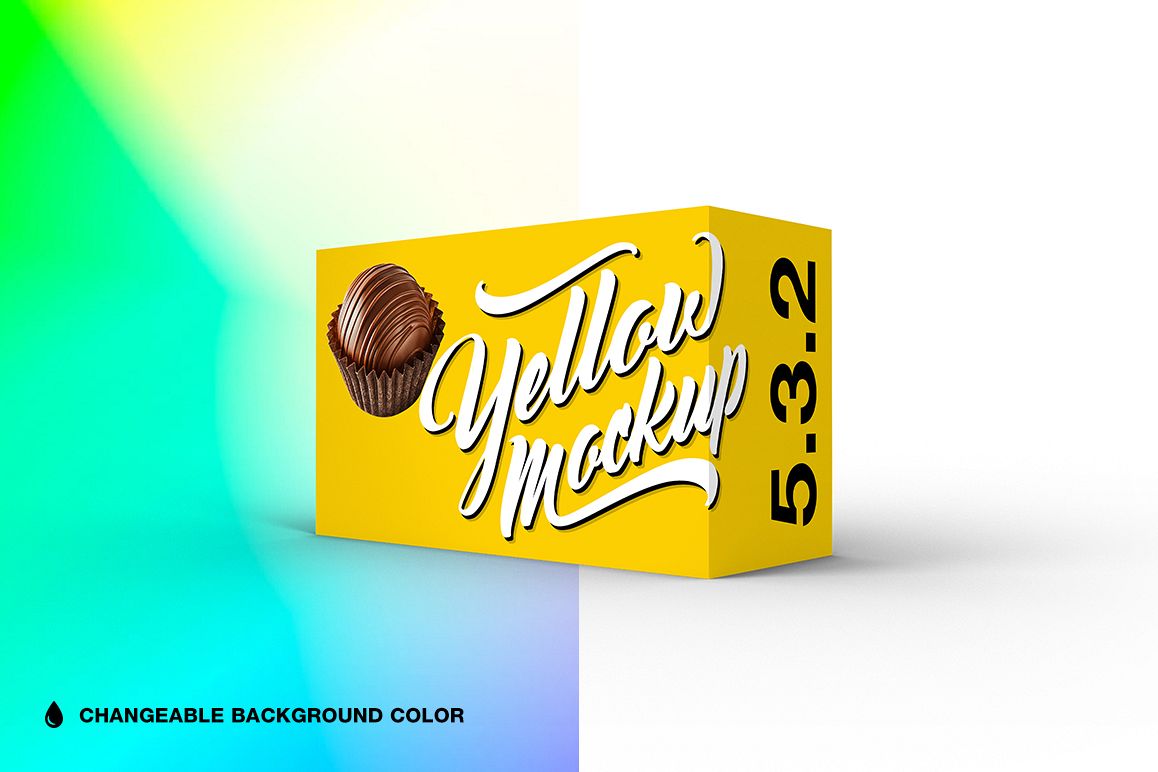 5.3.2 Simple 3D Box Mockup PSD example image 1