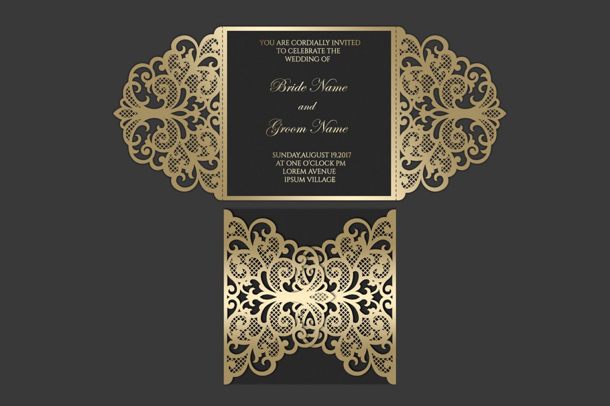 Free Free 190 Gate Fold Template Free Wedding Invitation Svg Files For Cricut SVG PNG EPS DXF File