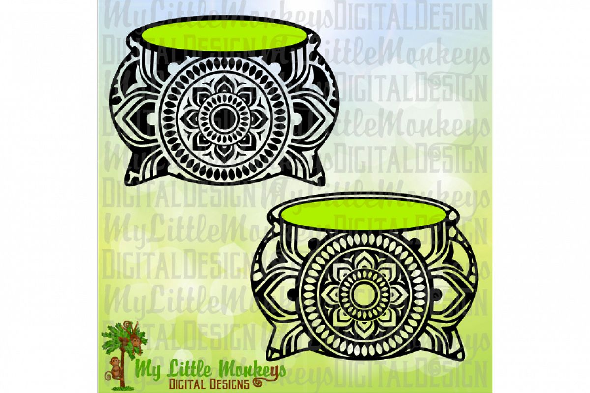 Witch's Cauldron Mandala example image 1