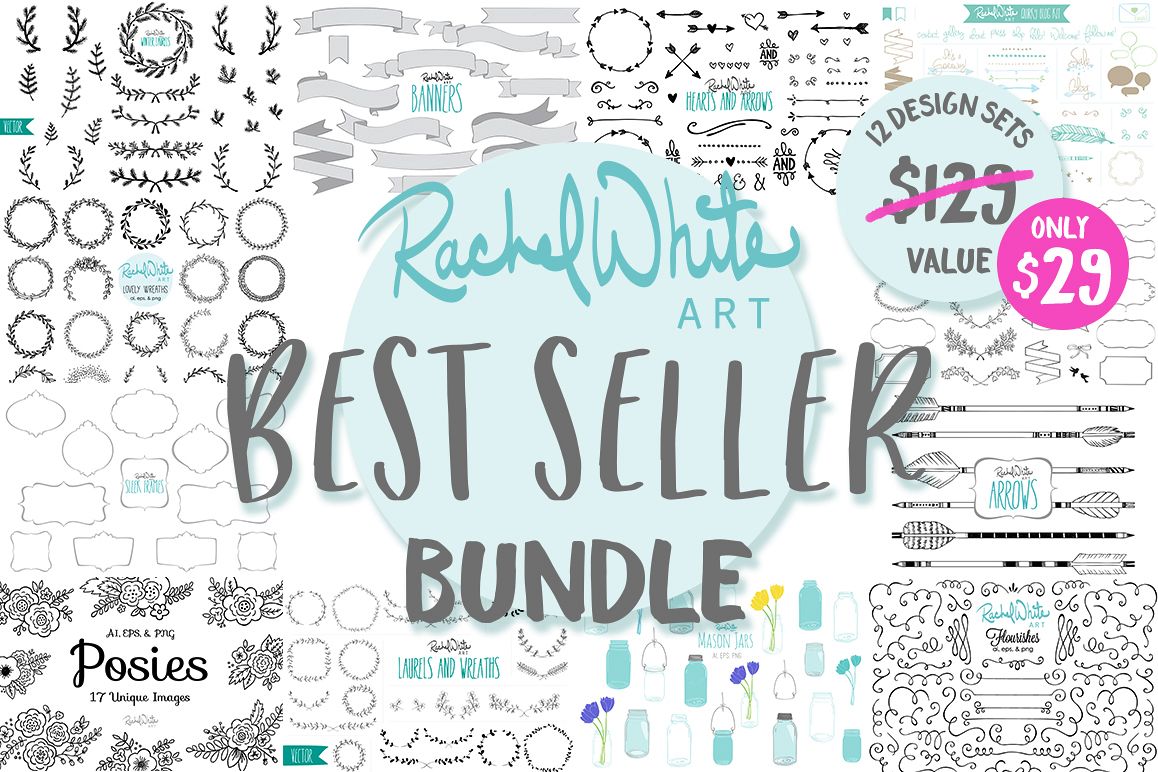 Best Seller Bundle, 12 Design Sets example image 1