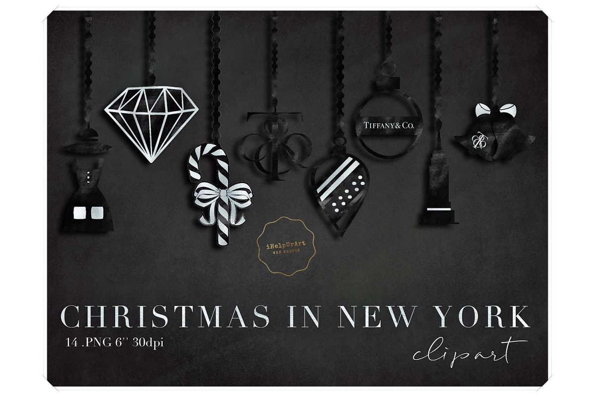 Christmas Ornaments Clipart example image 1
