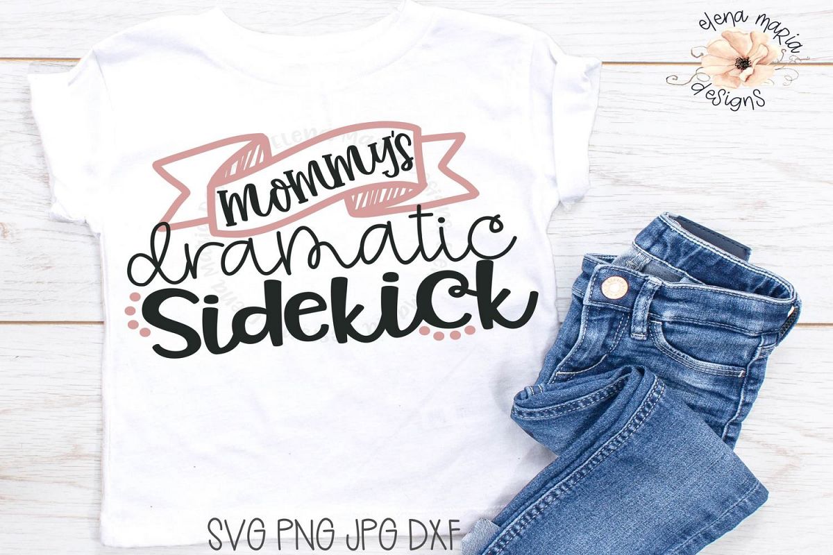 Kids Humor Svg | Dramatic Toddler | Mom Svg Cut File example image 1