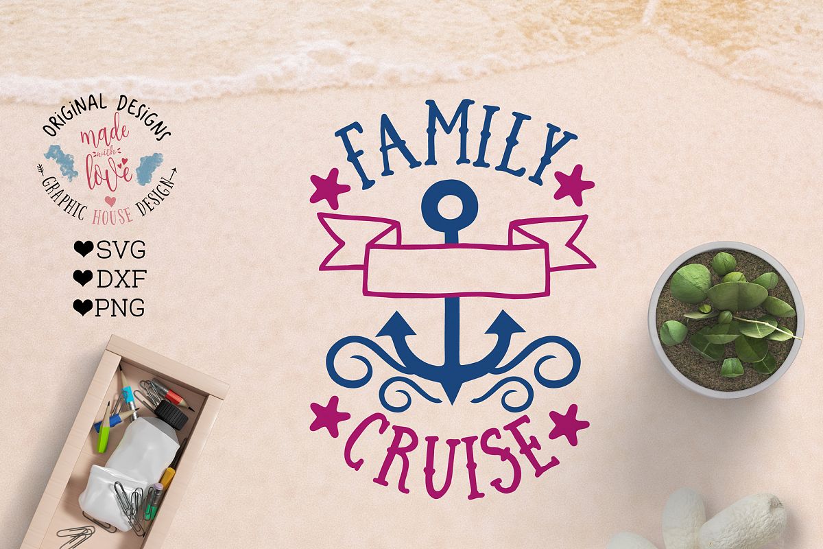 Download Family Cruise Cut File SVG, DXF, PNG