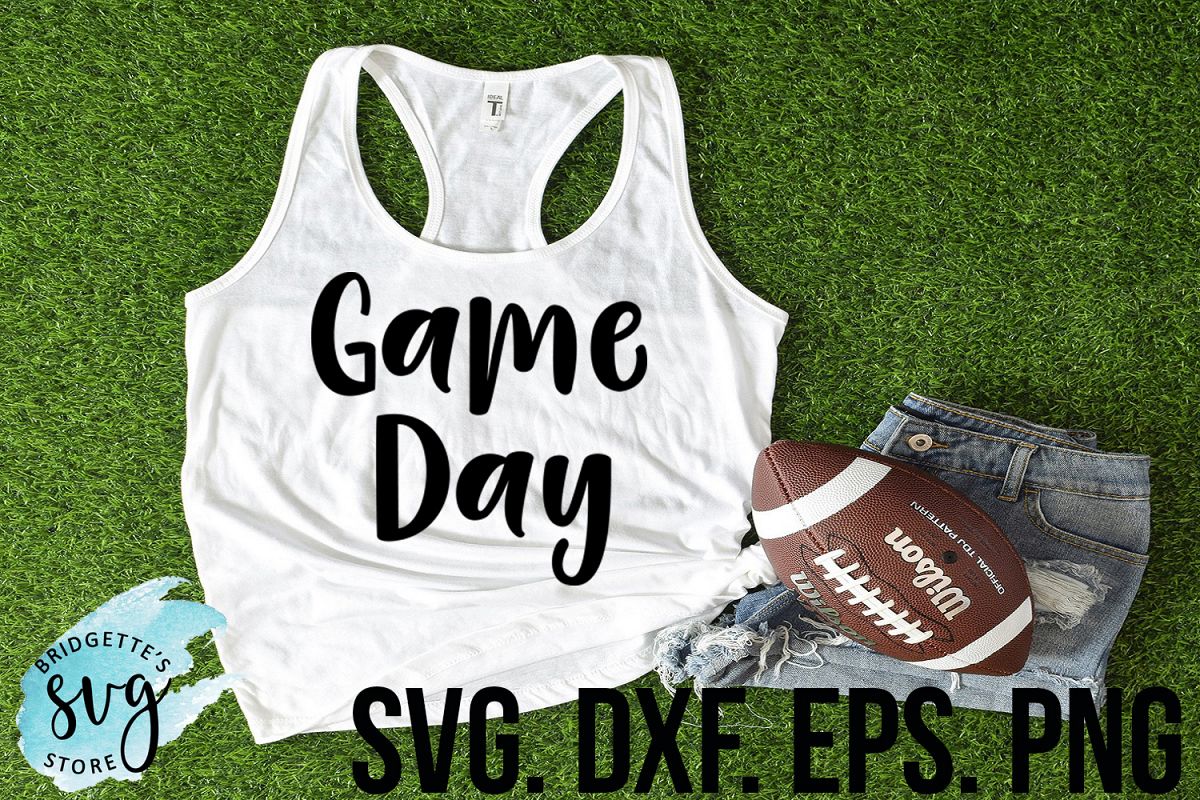 Game Day SVG DXF EPS PNG example image 1