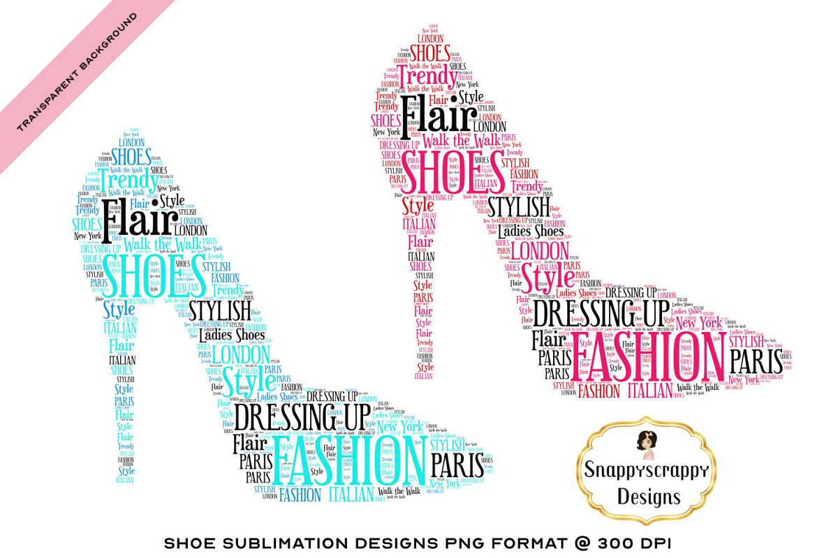 Shoe Sublimation Designs example image 1