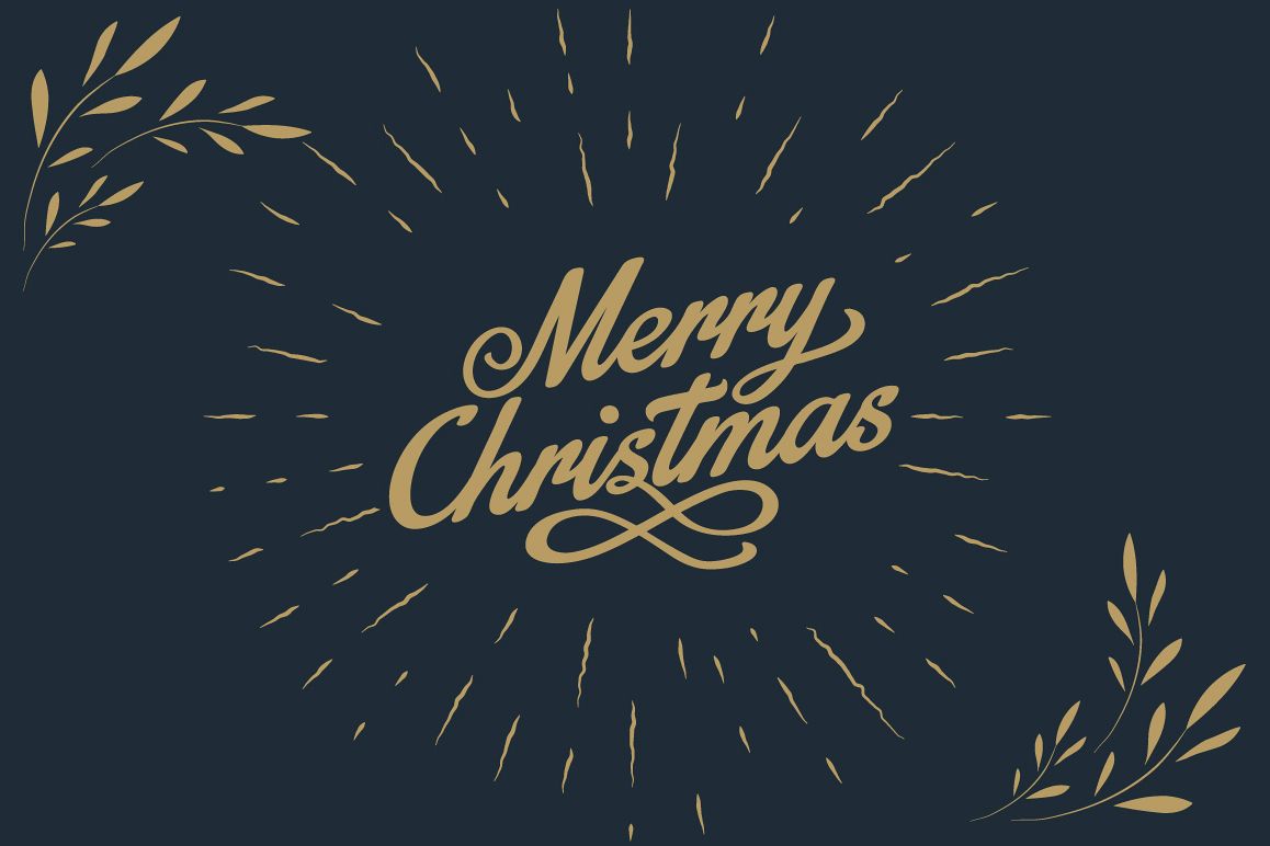 Merry Christmas greeting card example image 1