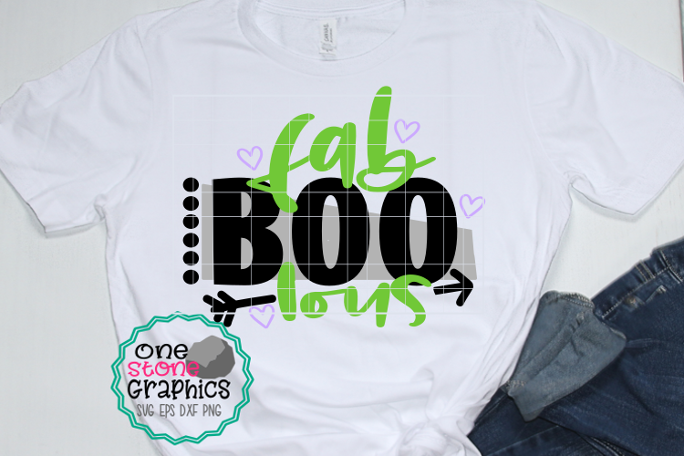 Halloween svg,halloween svgs,fab-boo-lous svg,boo svg example image 1