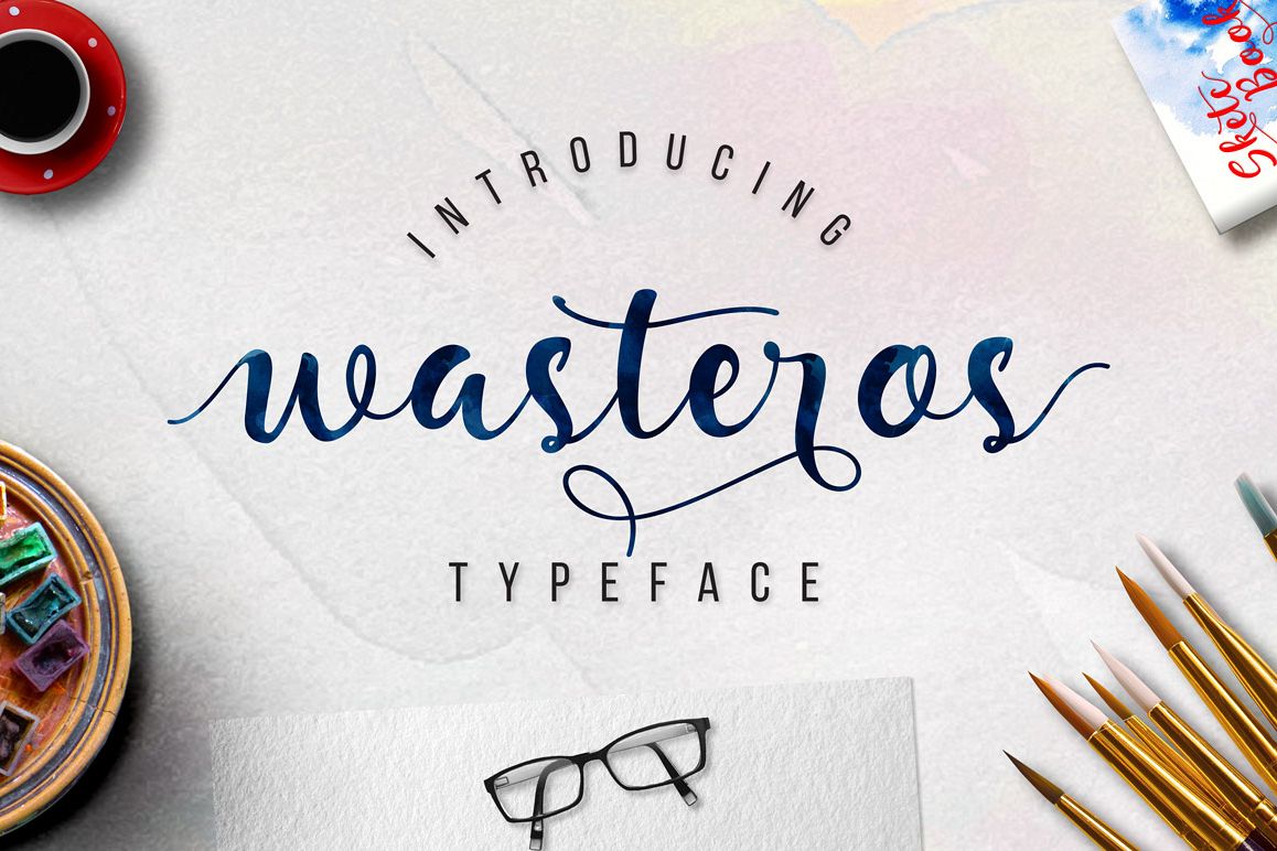 Wasteros Typeface example image 1