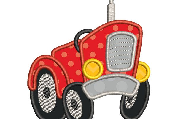 Tractor Applique example image 1