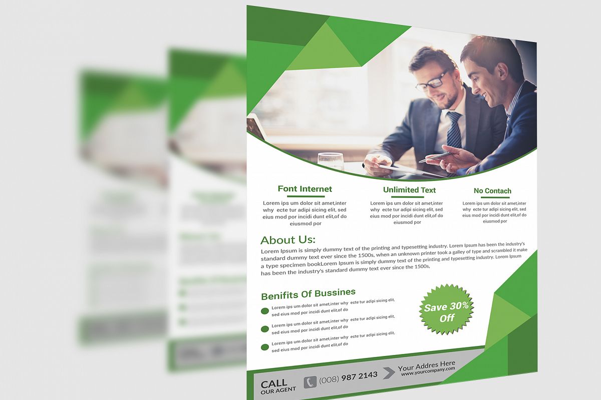 Corporate Flyer Template example image 1