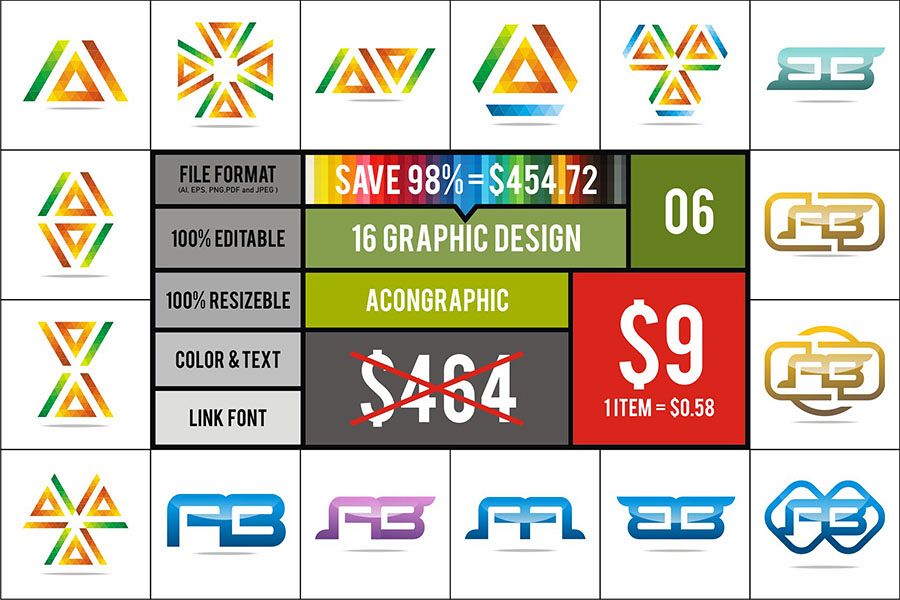 Graphic Vector suitable for Logo #6 example image 1