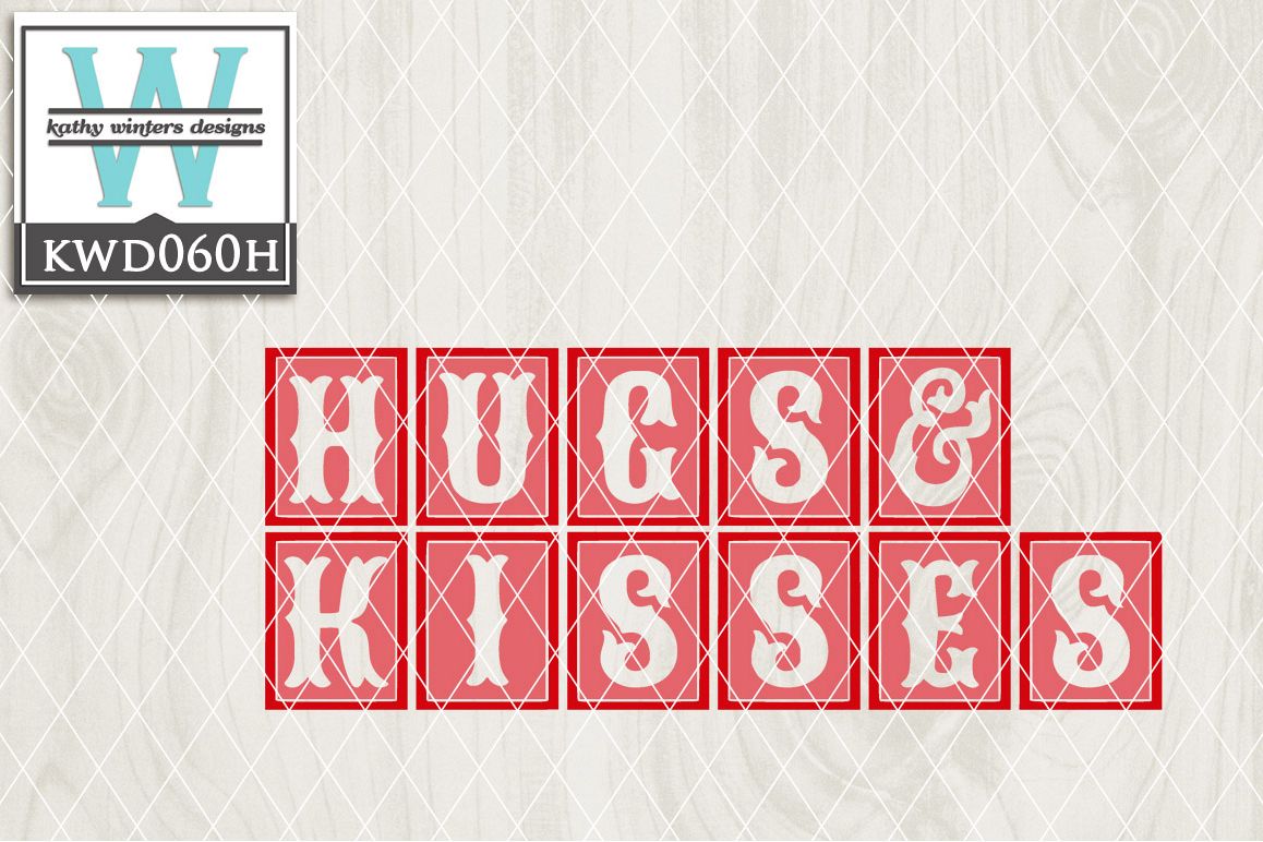 Valentines Cutting File KWD060H example image 1