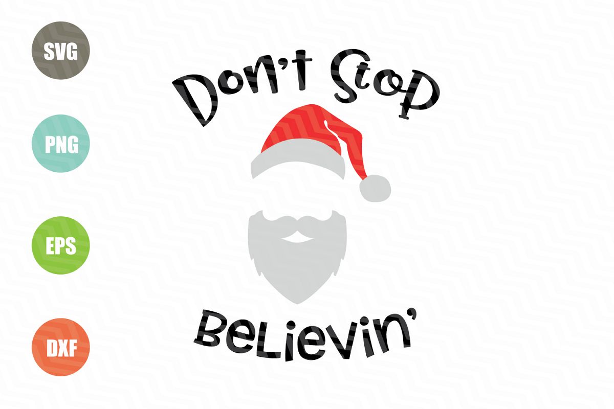 Don't Stop Believin' SVG example image 1