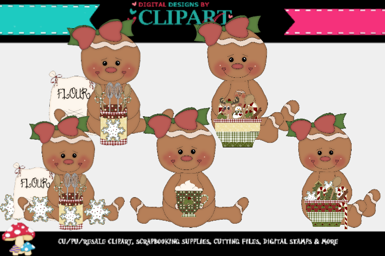 Christmas Gingy Baking example image 1
