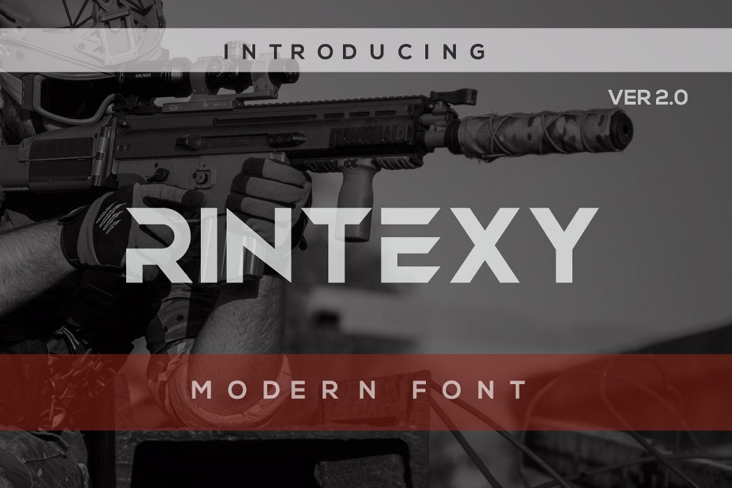 Rintexy Font example image 1