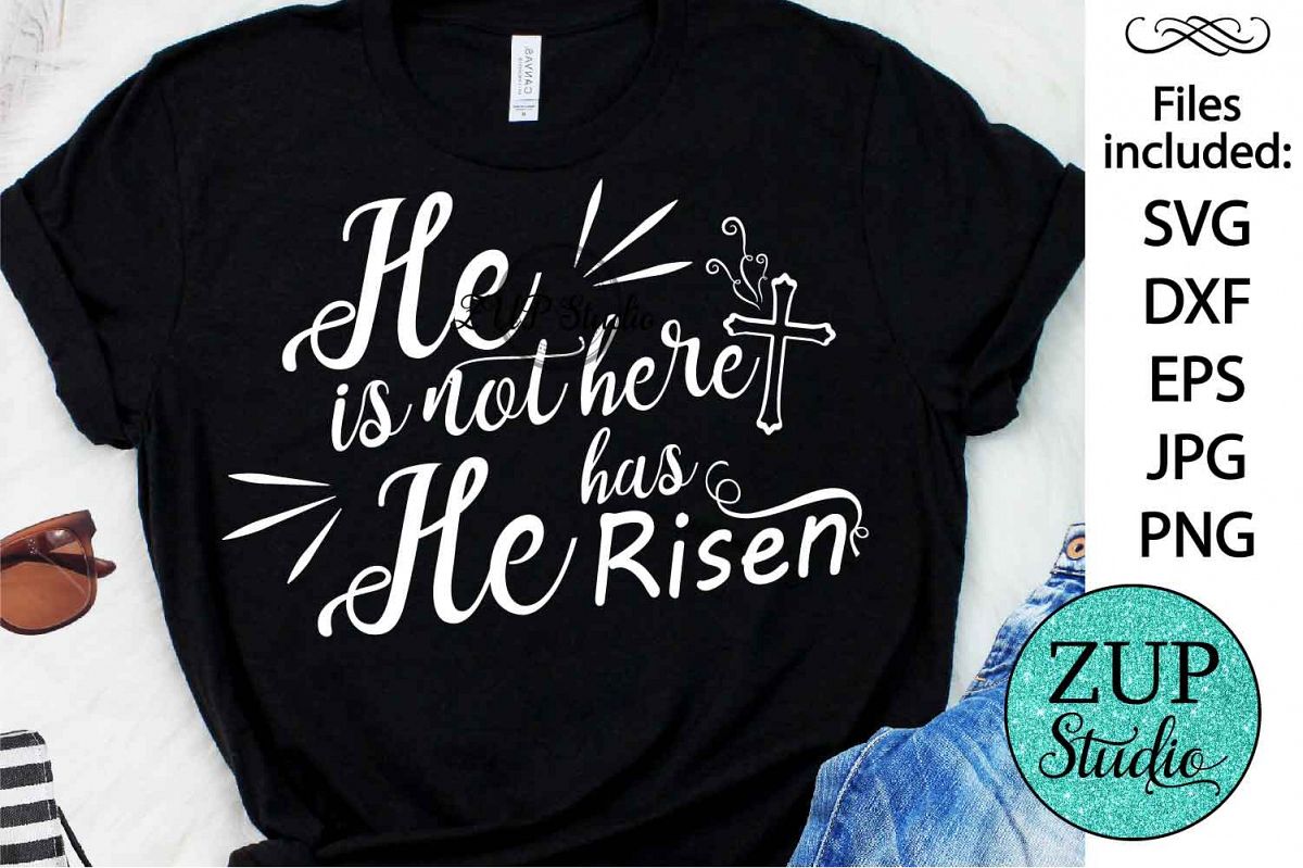 He is not here Digital Cutting files file 51 example image 1