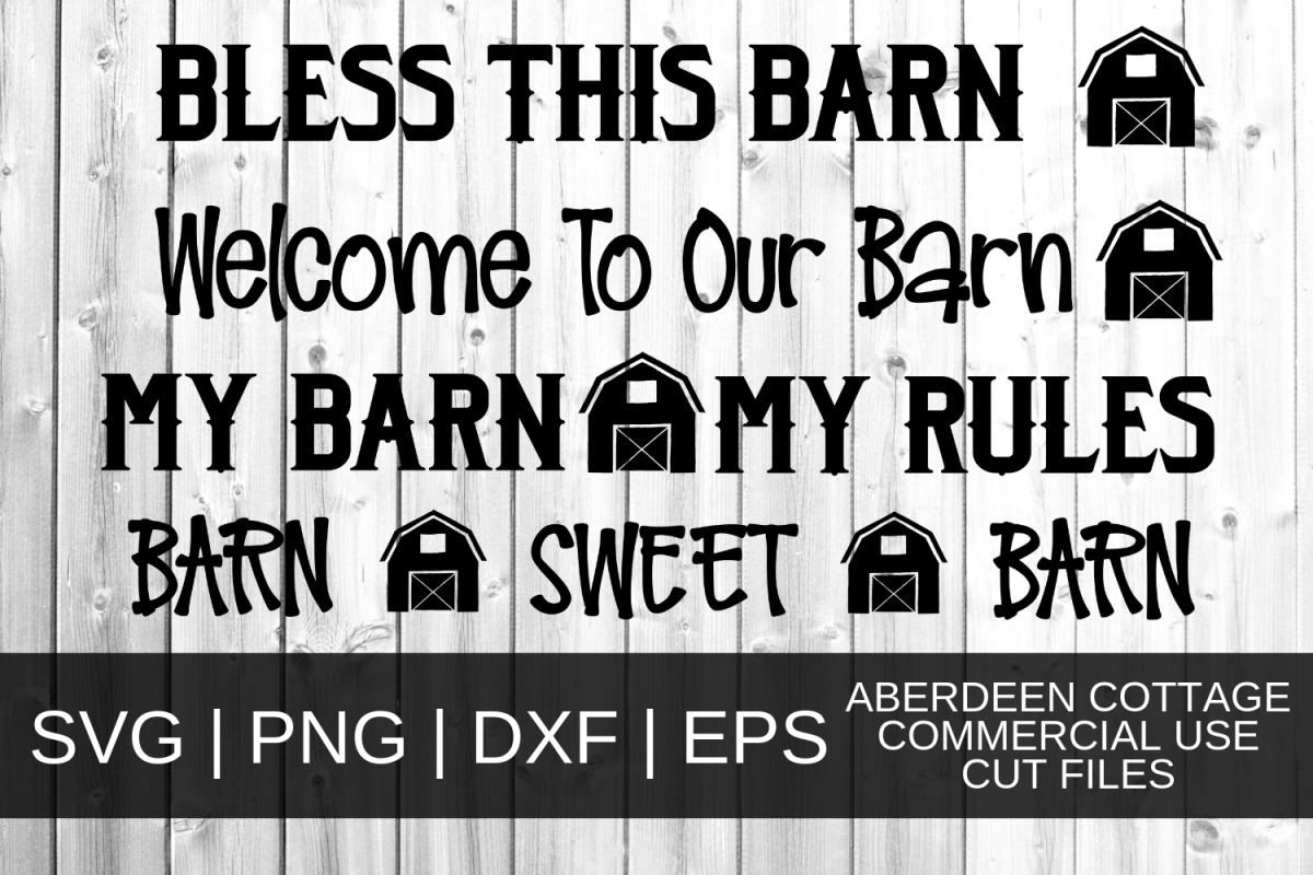 Barn Bundle - Eight Designs example image 1