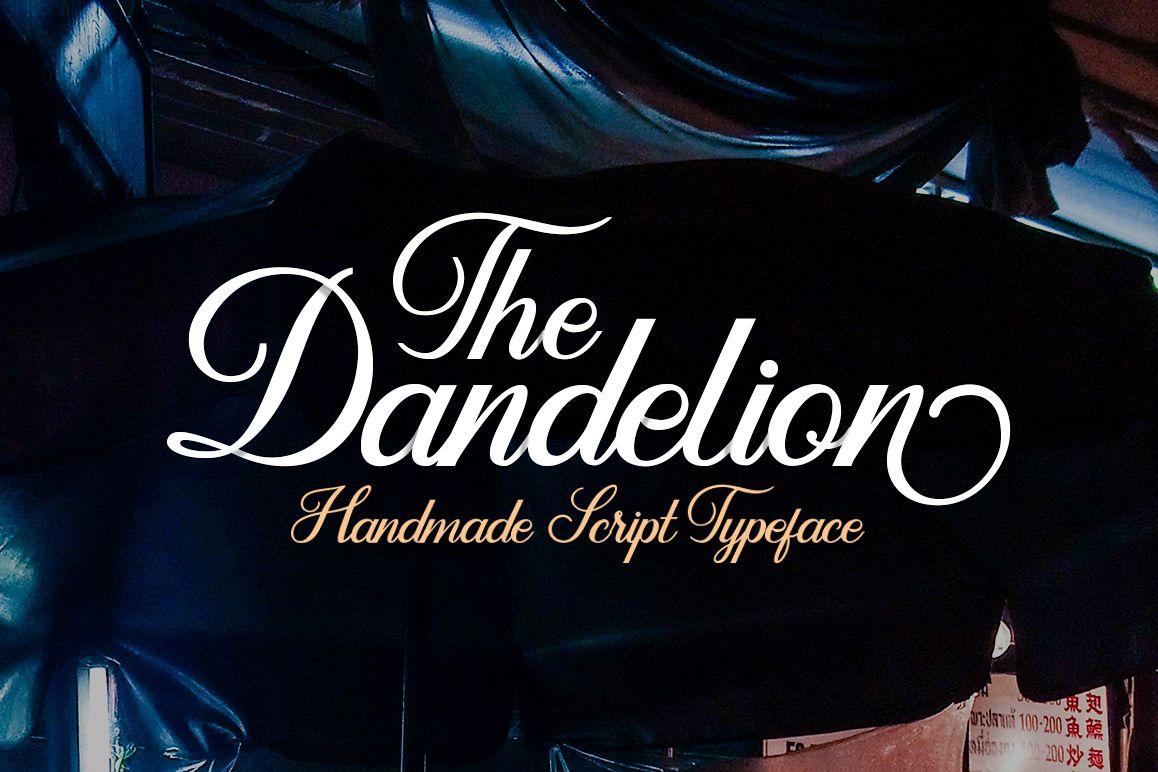 Dandelion Script example image 1