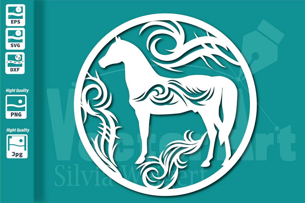 Horse - Cut File for Crafters example image 1
