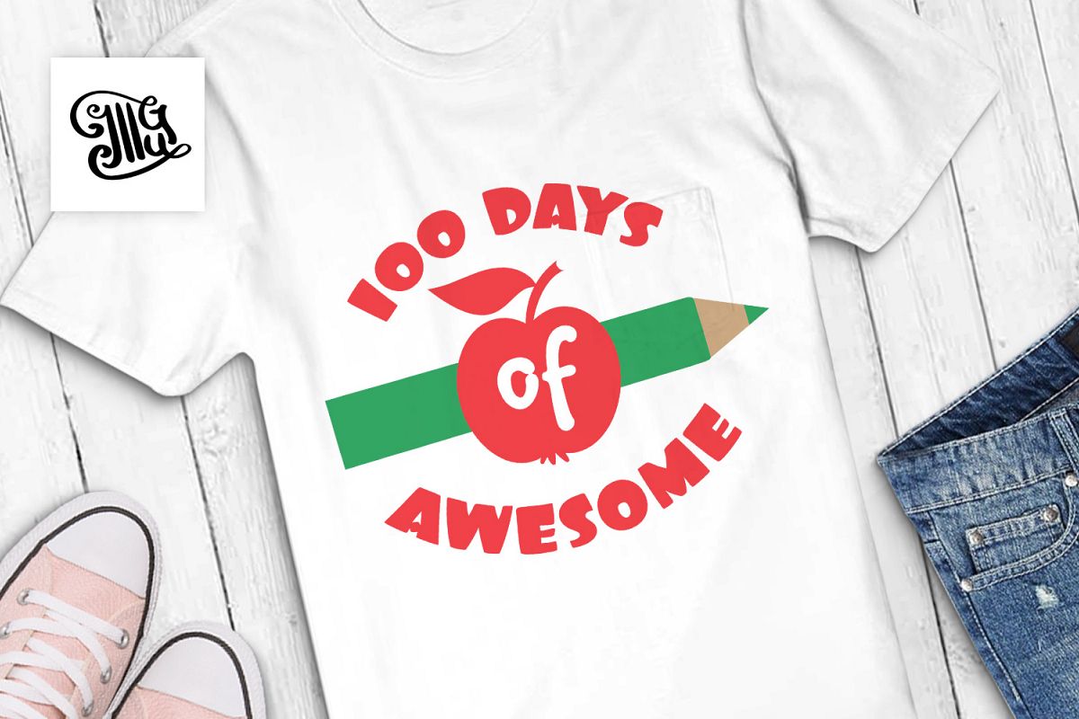 100 days of awesome svg example image 1