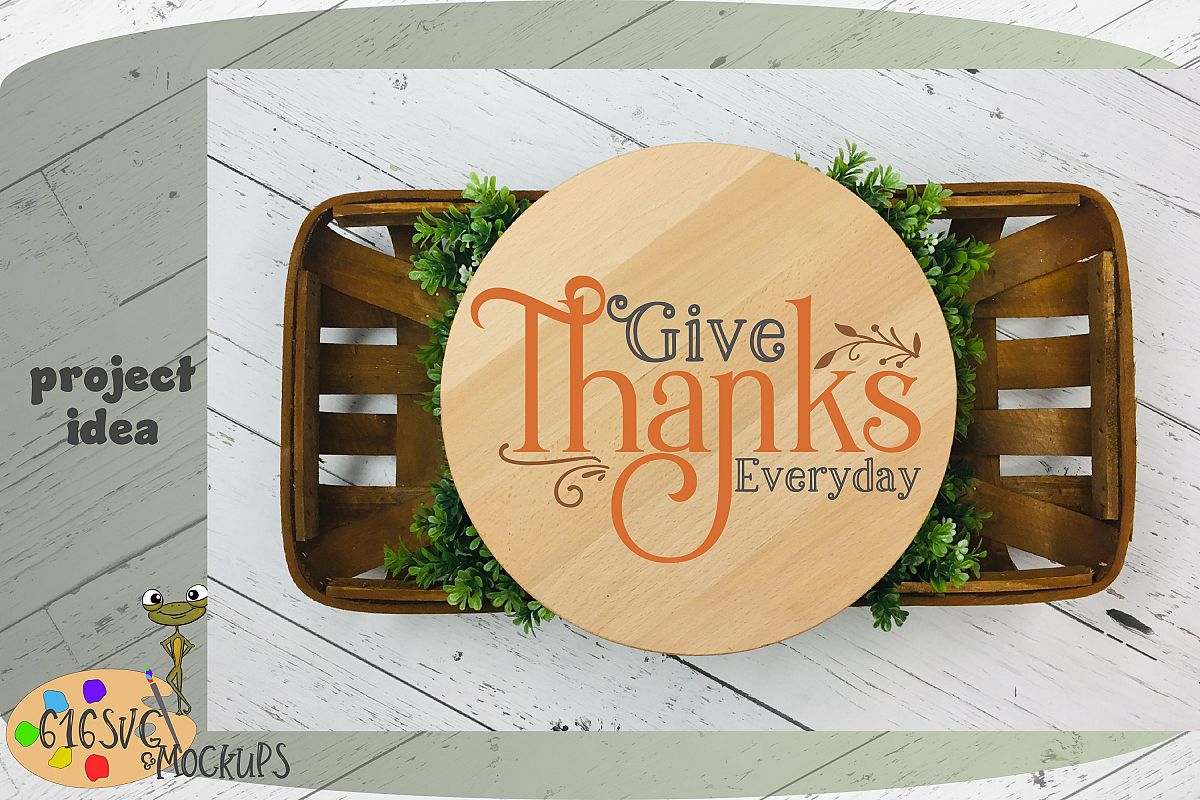 Give Thanks Everyday SVG example image 1