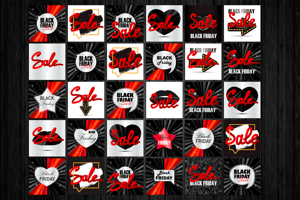 Black Friday Banners example image 1